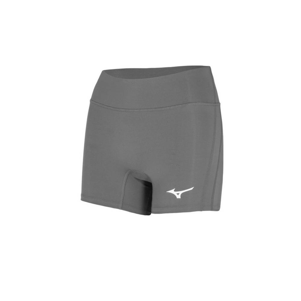 Damske Šortky Mizuno Elevated 4" Inseam Volejbalove Siva Vypredaj XNHT06723